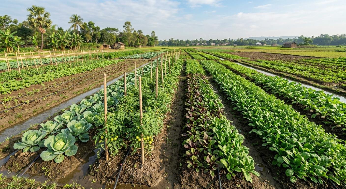 আগাম শীতকালীন সবজি চাষে করণীয়