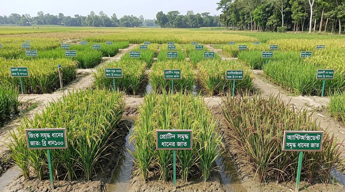 ব্রি উদ্ভাবিত জিংক, প্রোটিন ও অ্যান্টিঅক্সিডেন্ট সমৃদ্ধ ধানের জাত: মৌসুম, এলাকা ও চাষাবাদ পদ্ধতি